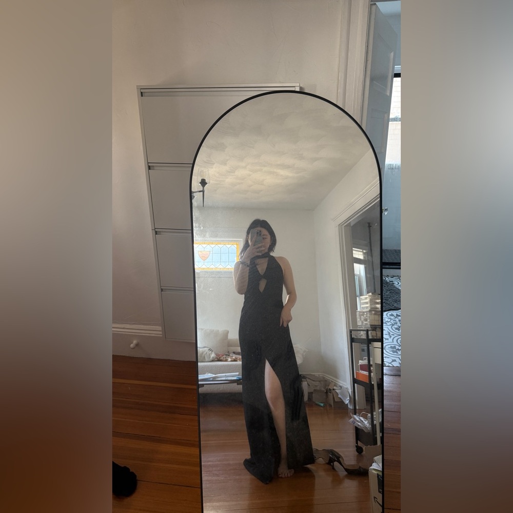 Jill Jill Stuart Black full length gown maxi Dress size 0